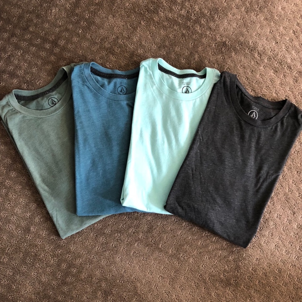 Lot of 4 Volcom Shirts